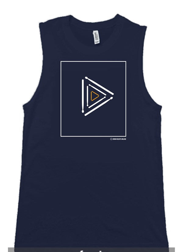 Infinity Centered muscle tank